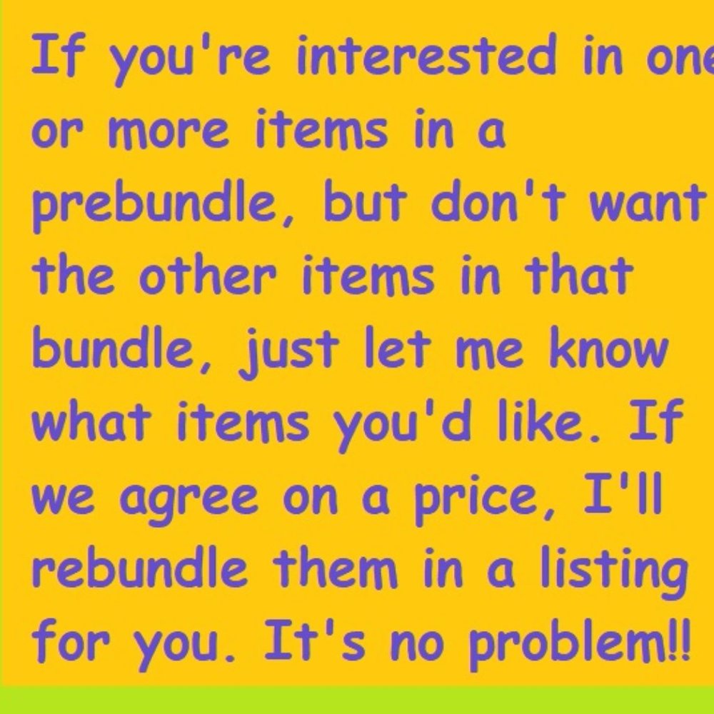 Request To Price Items That Are In A Prebundle Or… - image 1